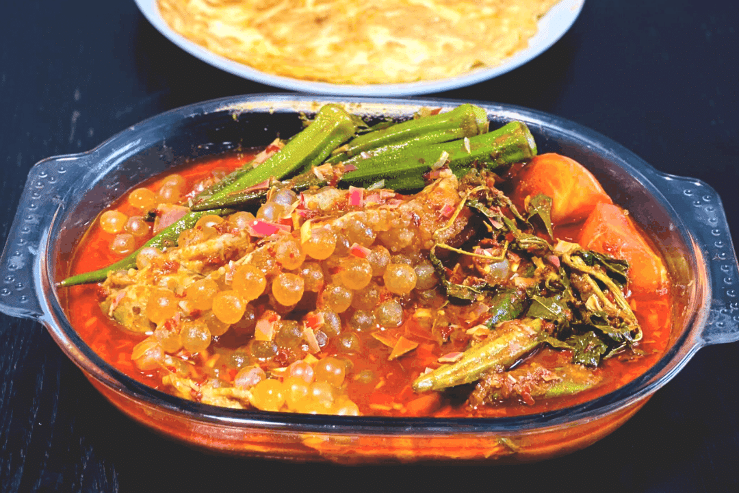 Asam Pedas Telur Ikan Tanjung Agas 1 asam pedas telur ikan tanjung agas