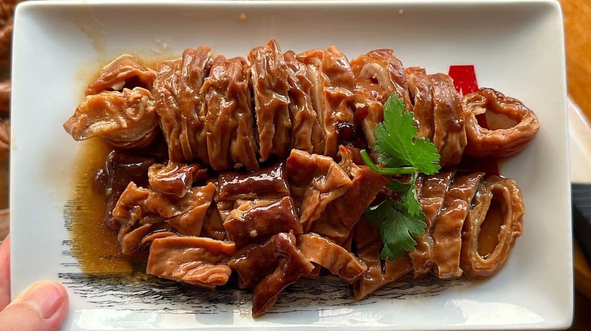 Braised Pork & Intestines 1 braised pork intestines