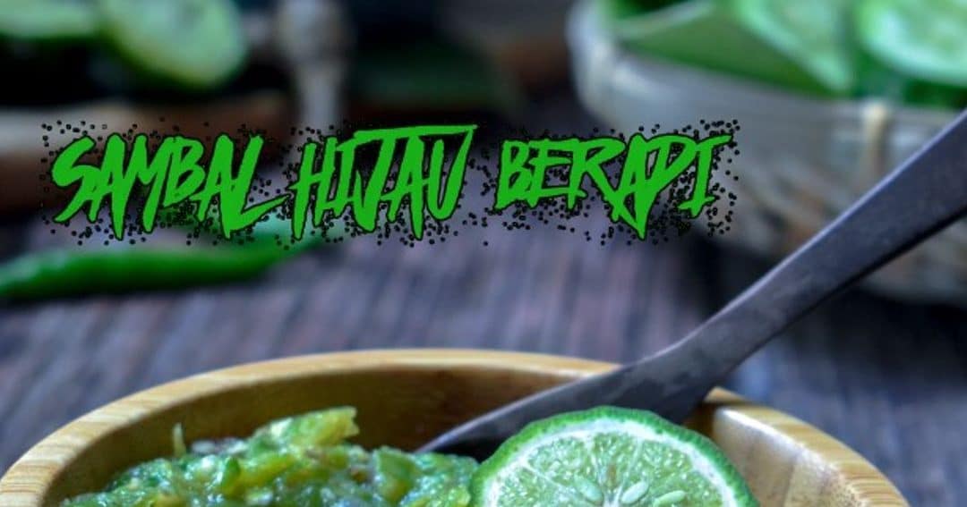 bumbu sambal hijau berapi