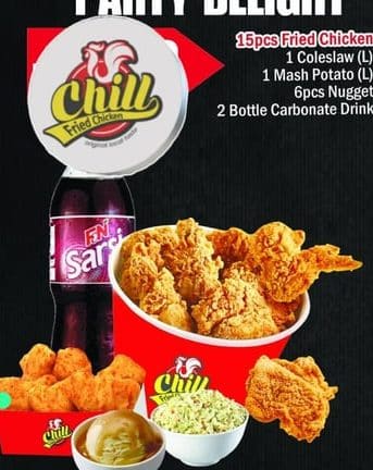 Chill Fried Chicken Pekan 1 chill fried chicken pekan