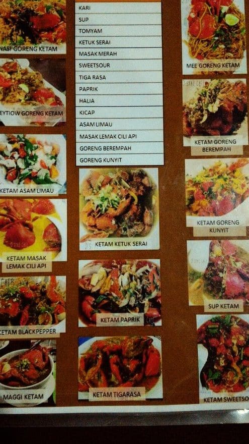 dsyaz cafe maggi ketam