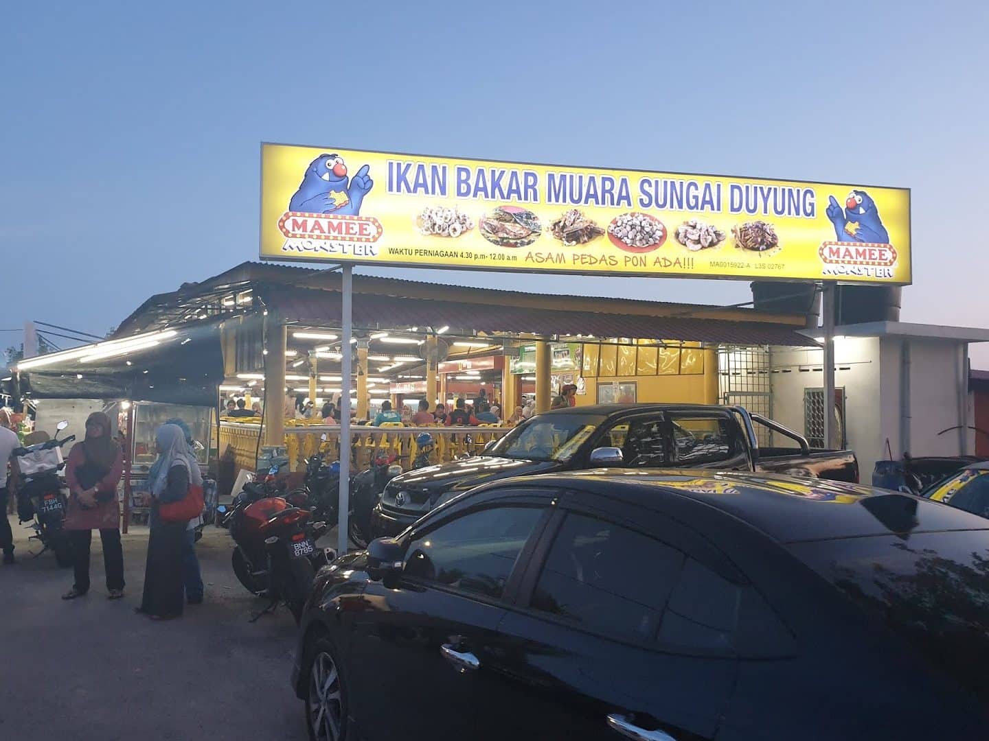 ikan bakar muara sg duyung