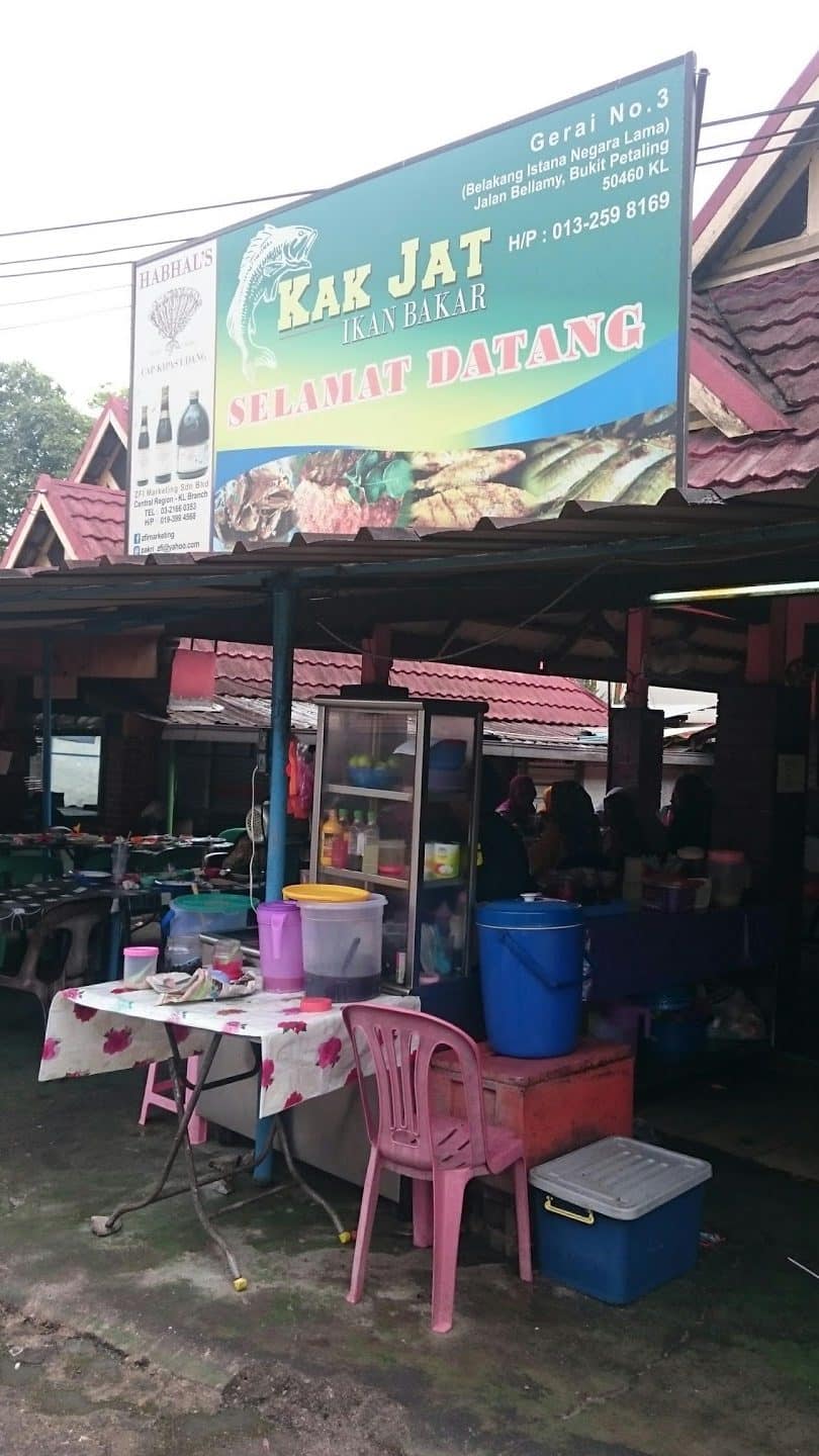 kak jat ikan bakar gerai no 3