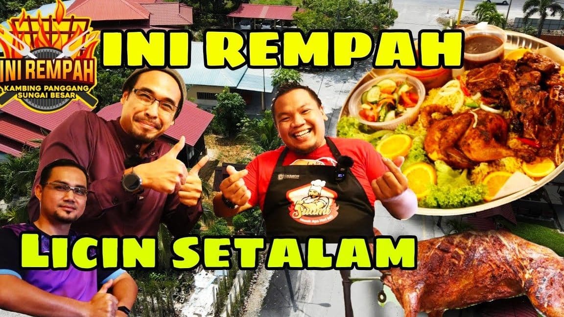 kambing bakar sempoi