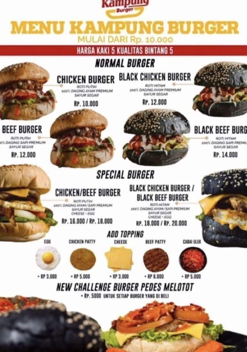 Kampung Burger Batu Gajah 1 kampung burger batu gajah
