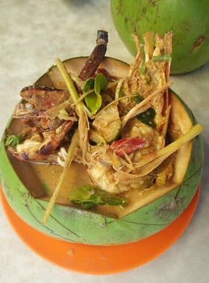 kedai kopi glory udang tomyam kelapa