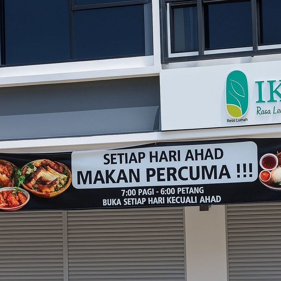 KEDAI MAKAN 6 HARI 1 kedai makan 6 hari