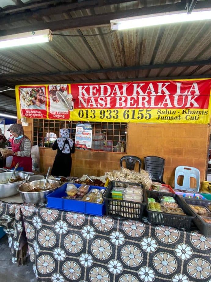 kedai makan kak la bukit kuang