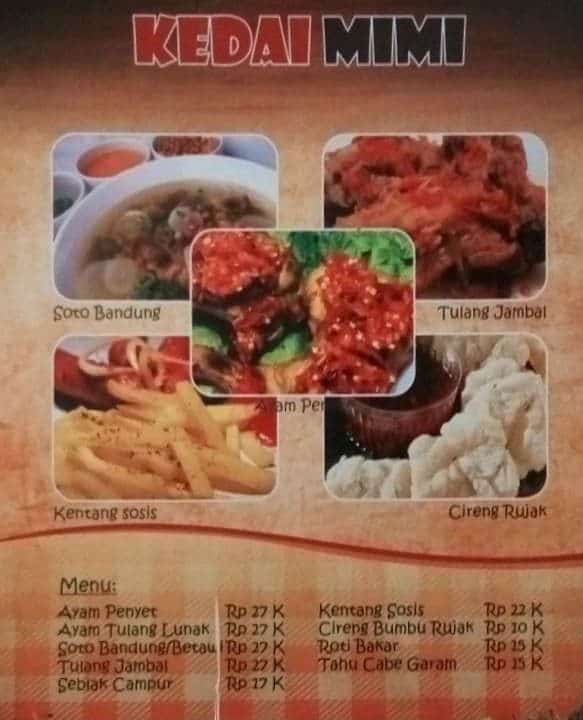Kedai Makan Mimi 1 kedai makan mimi