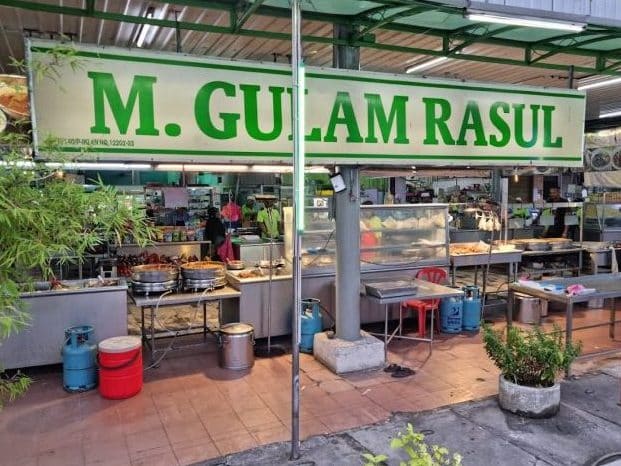 m gulam rasul nasi kandar