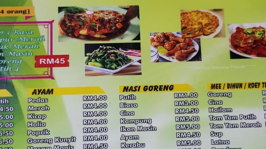 mangostana restaurant kg perak
