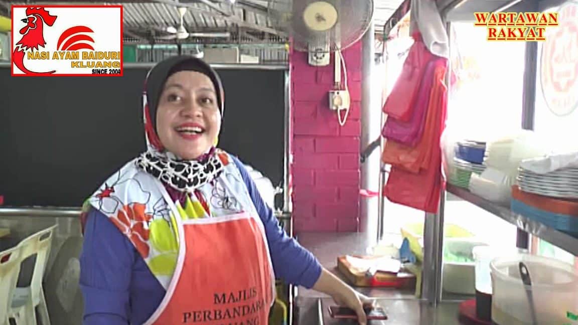 nasi ayam baiduri kluang