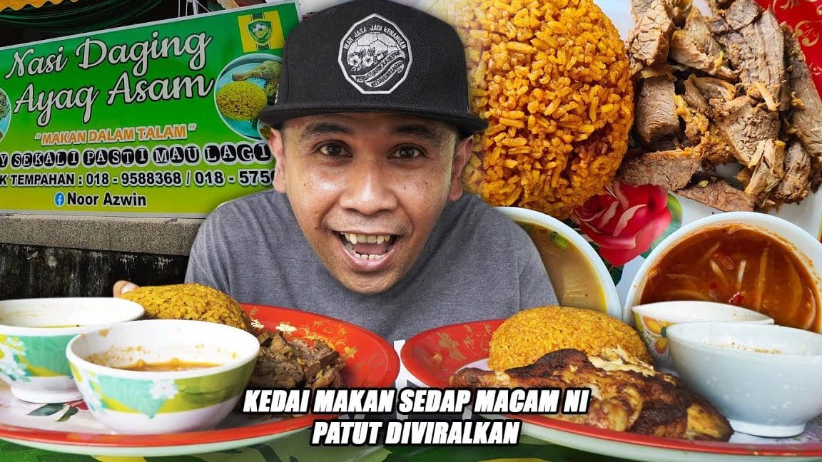 Nasi Daging Utara (Makan dalam Talam) 1 nasi daging utara makan dalam talam