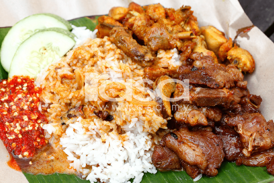 nasi kak wok