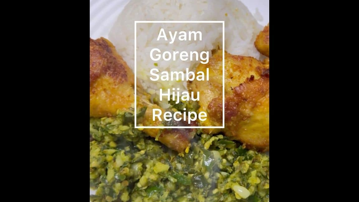 NASI KATOK SAMBAL HIJAU NAURAN 1 nasi katok sambal hijau nauran