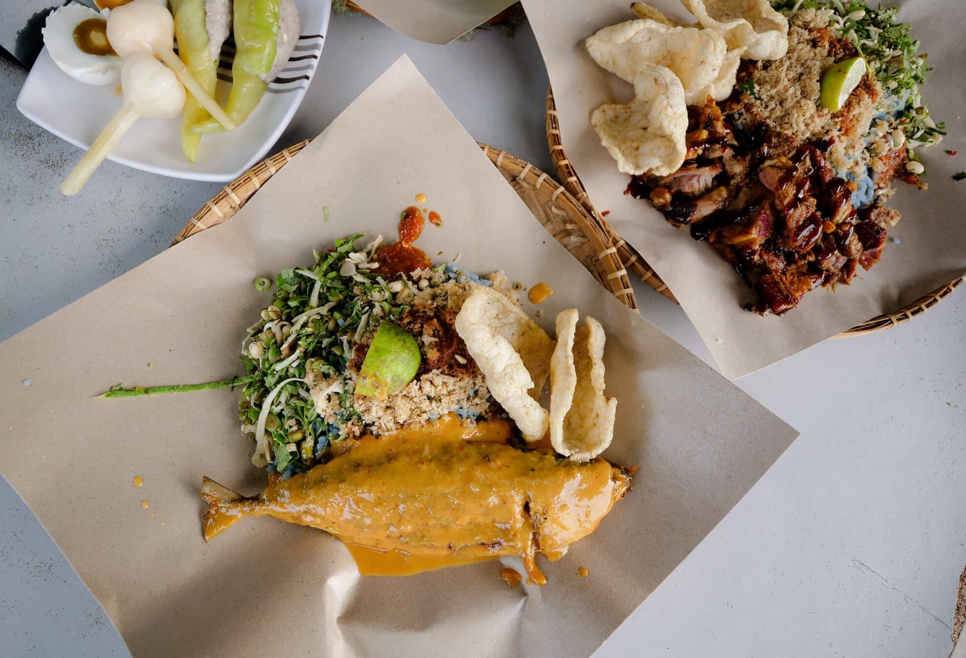 nasi kerabu panji