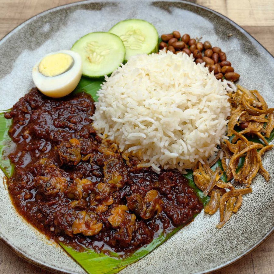 Nasi Lemak Kerang 1 nasi lemak kerang
