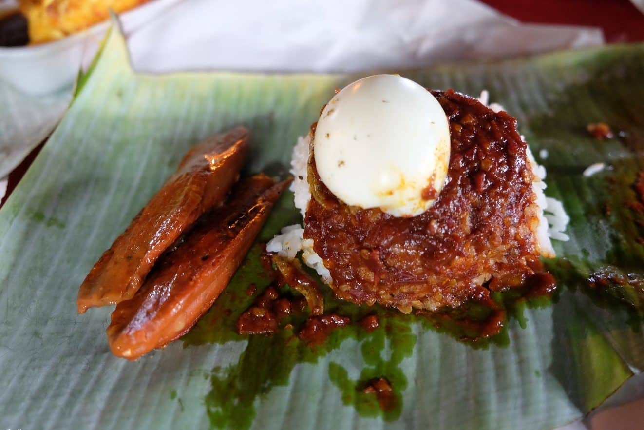 Nasi Lemak Panas Peserai 1 nasi lemak panas peserai