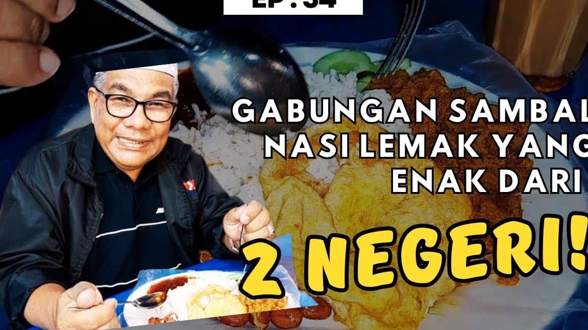pek nga ikan sekoq nasi lemak malam