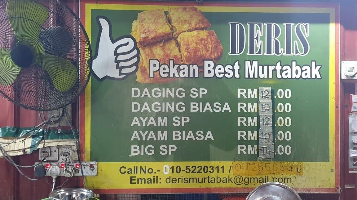 pekan best murtabak murtabak deris