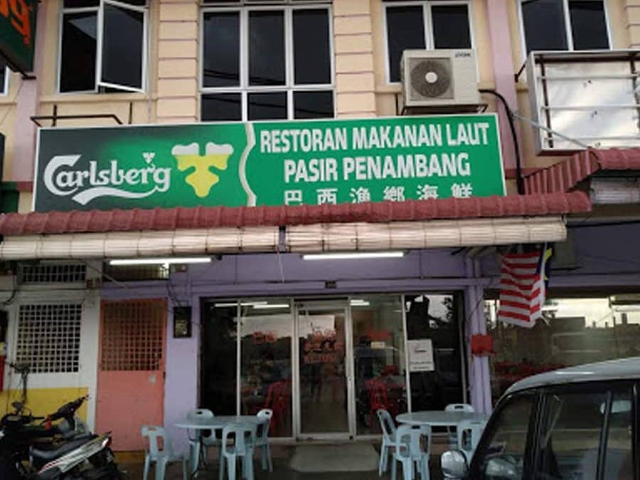restoran makanan laut pasir penambang