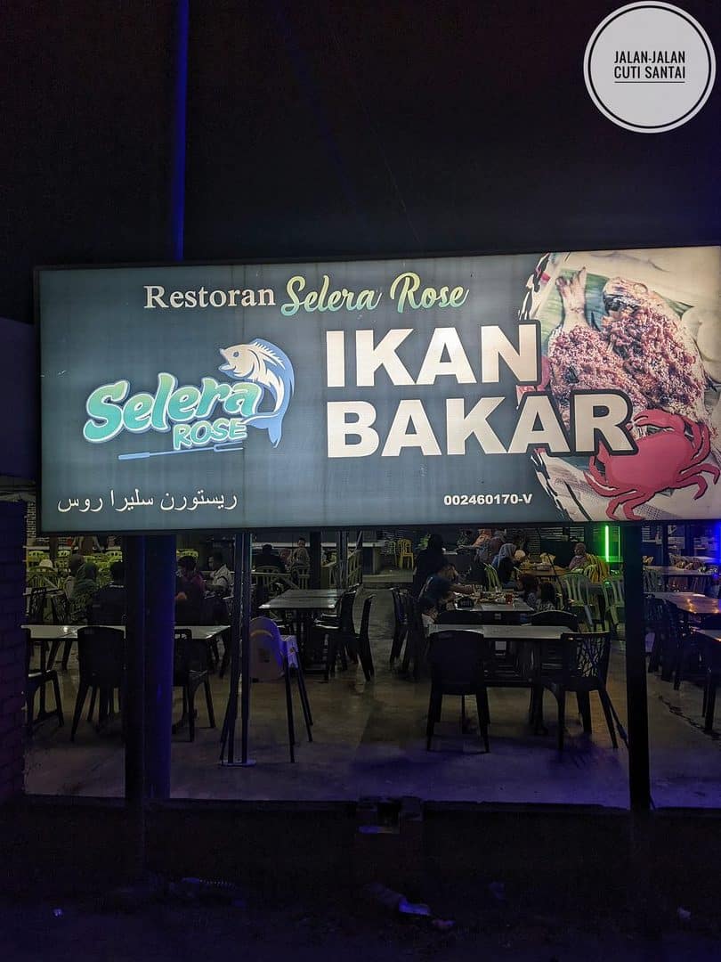 restoran selera rose ikan bakar