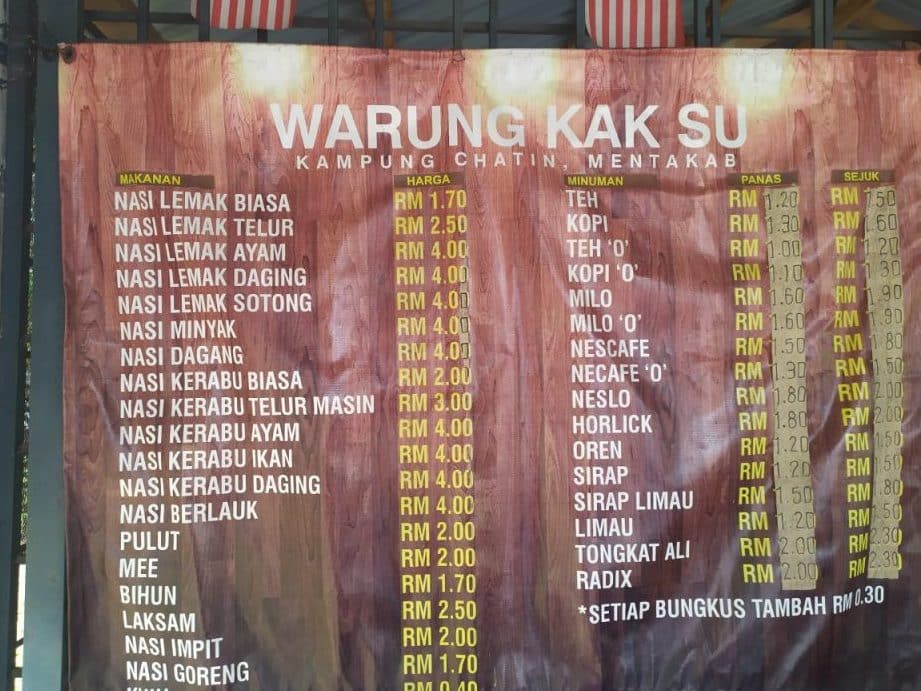 warung kak su