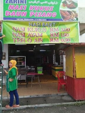 zarini nasi kukus